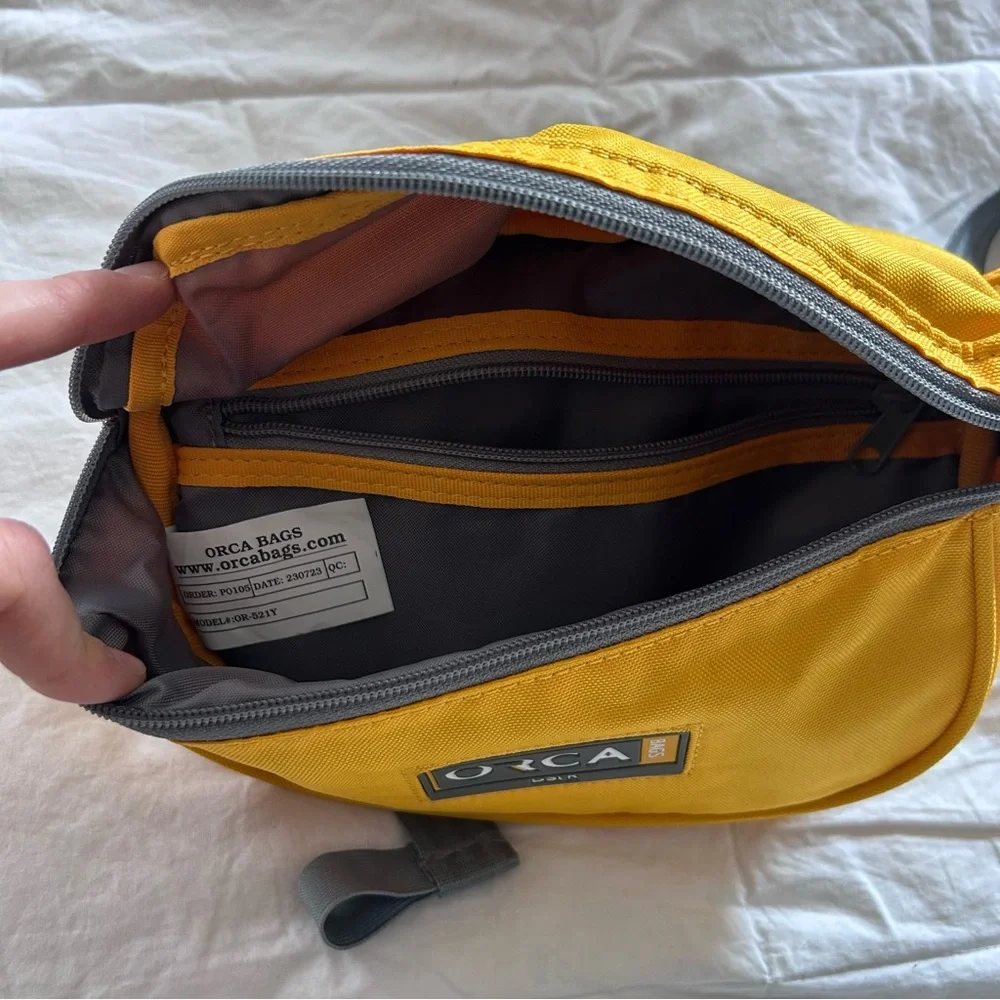 ORCA Yellow Camera Accessories Sling Bag